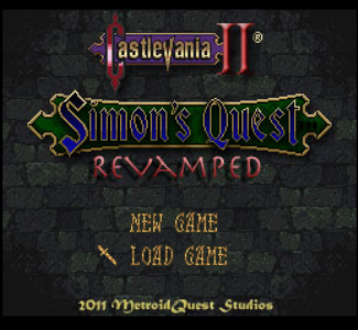 Castlevania 2 Simons Quest - Revamped (2011)
